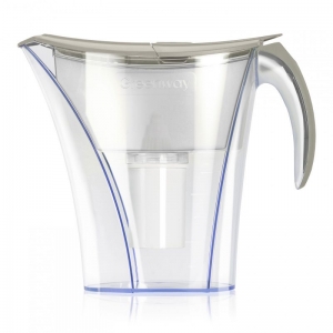 Кувшин-фильтр для воды Welllab Aqua PITCHER, серый